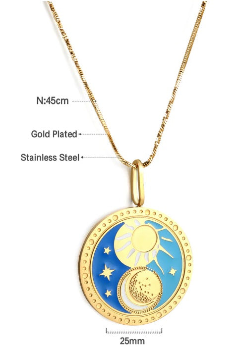 Collar Sol y Luna