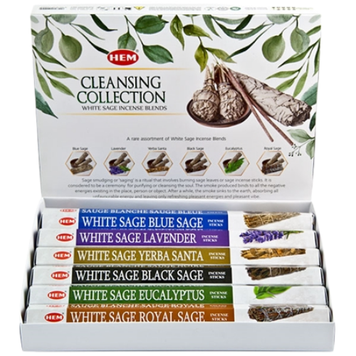 Hem White Sage Cleansing Collection Gift Pack