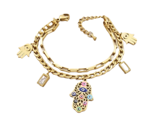 Pulsera Refugio Hamsa