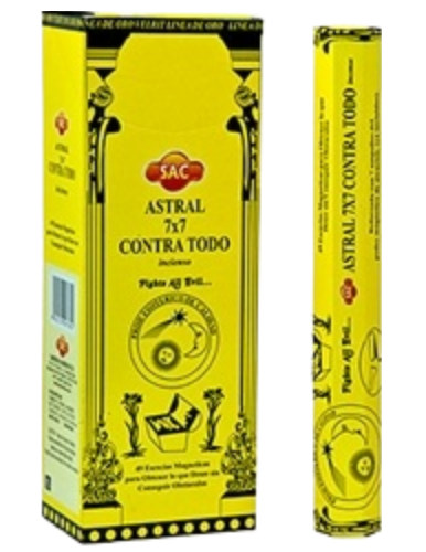 Sac Astral 7x7 Contra Todo Incense Pack