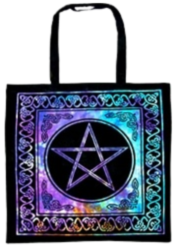 Pentacle Tote Bag (tie Dye)