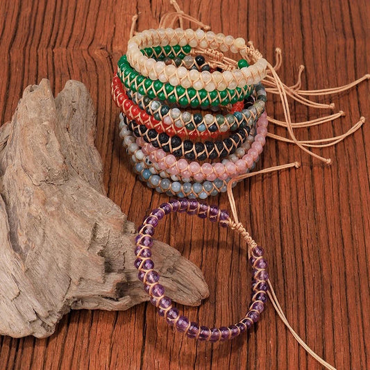 Pulsera Cuarzo y Agata